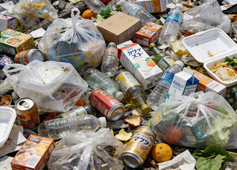 弓叶助力日本实现混合生活垃圾资源化 & 减量化
