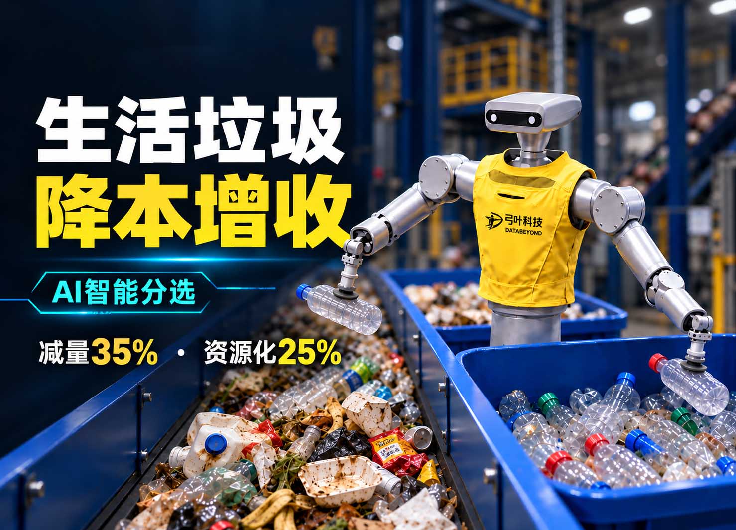 “零填埋”背景下，弓叶科技以智能分选推动生活垃圾降本增收