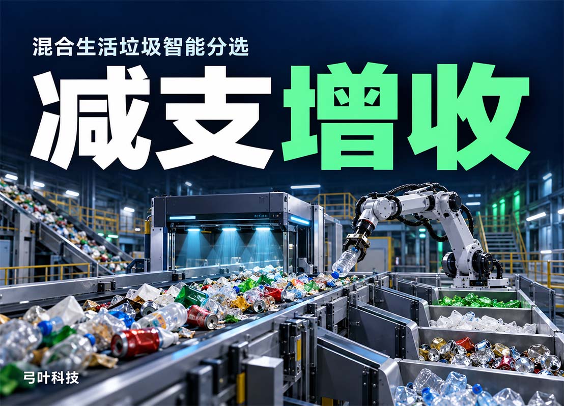 弓叶科技：以智能分选助力混合生活垃圾处置减支增收